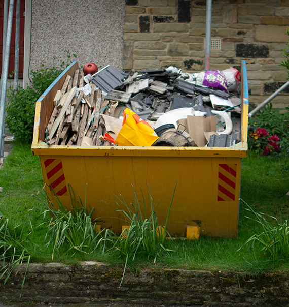 Midi Skip for Garden Waste in Congleton
