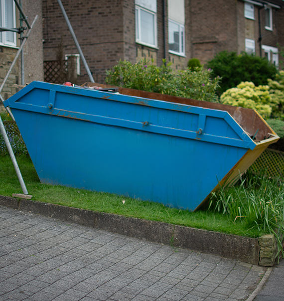 8 Yard Skip for Renovation Waste in Congleton